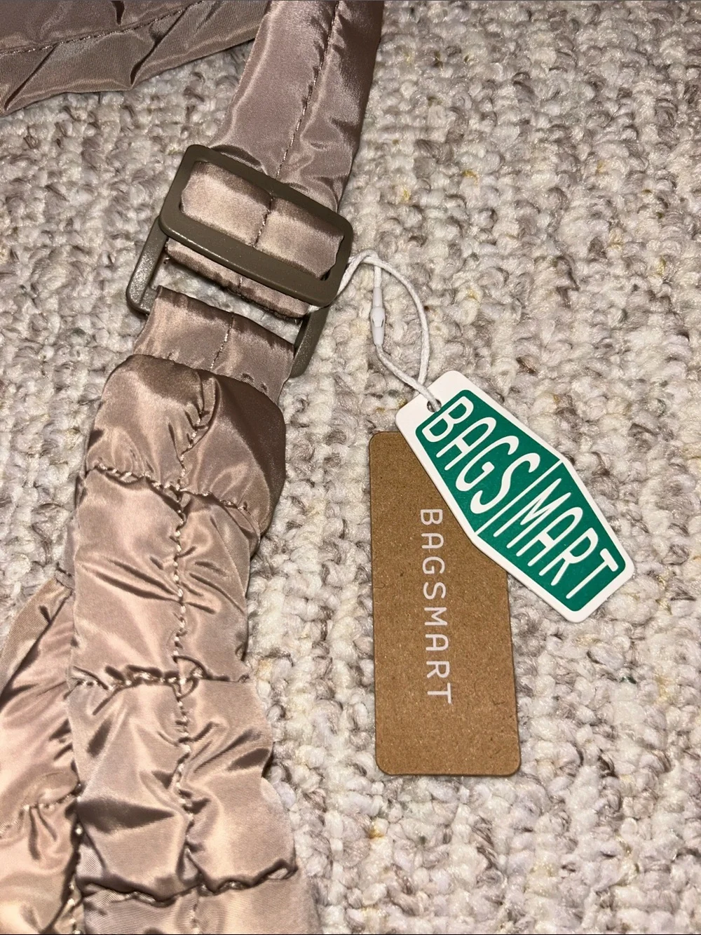 NWT Bagsmart Quilted Hobo Bag